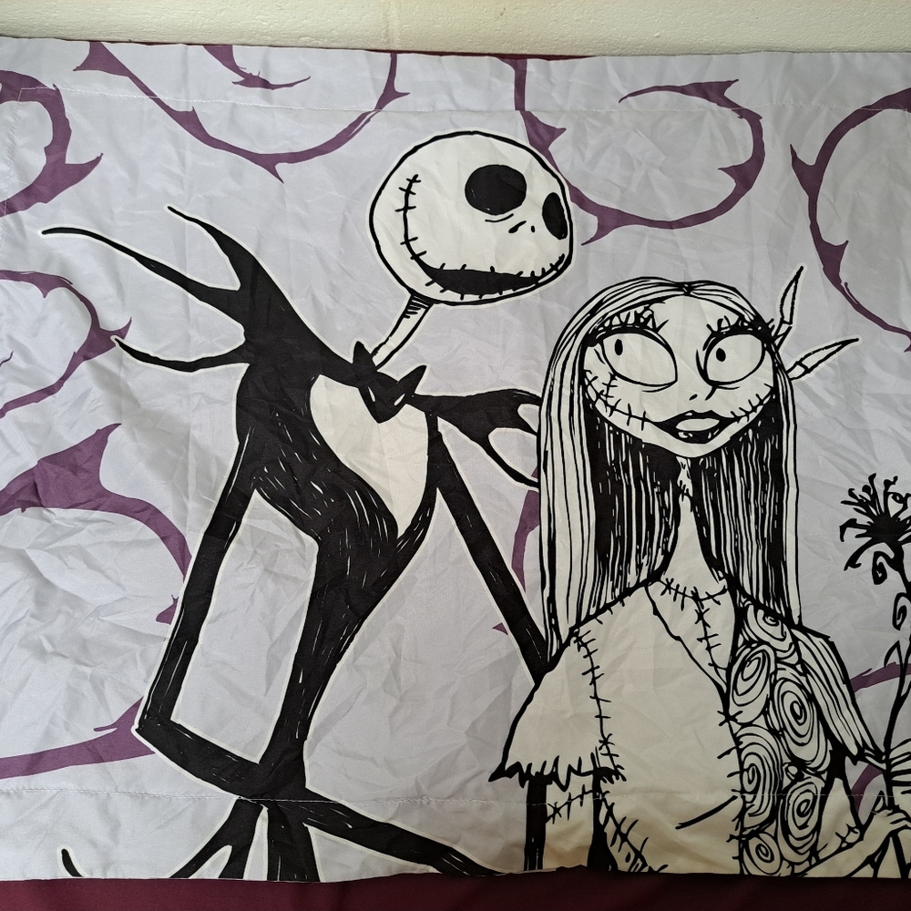 Nightmare Before Christmas Standard Size Pillow Sham